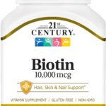 BIOTIN, 10 000 mcg 120 comprimés