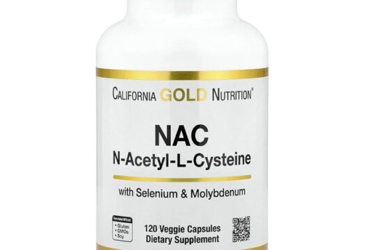 N-acétylcystéine avec molybdène et sélénium, 120 cps