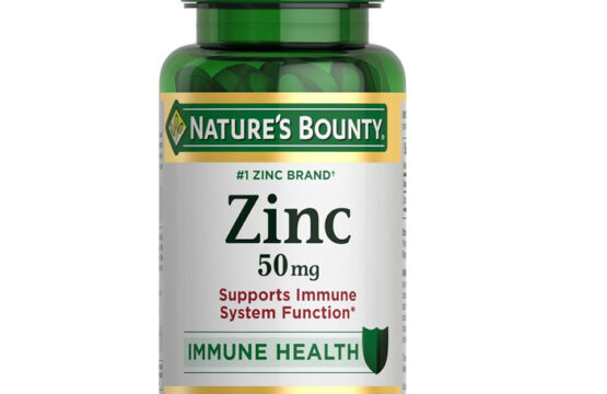 Zinc 50 mg de Nature's Bounty 100 caps