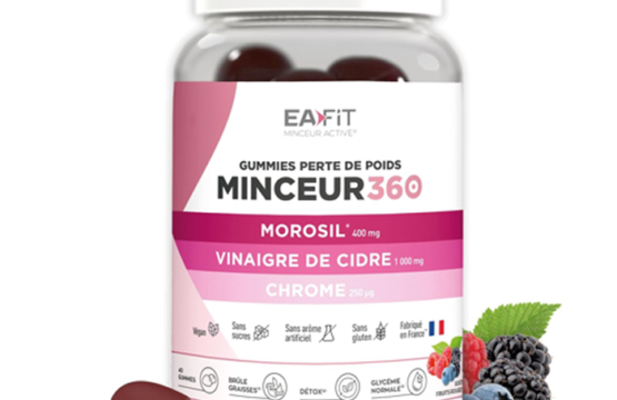 EAFIT Minceur 360 Morosil et Vinaigre de Cidre - Gummies